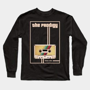 The Prodigy Music Retro Cassette Tape Long Sleeve T-Shirt